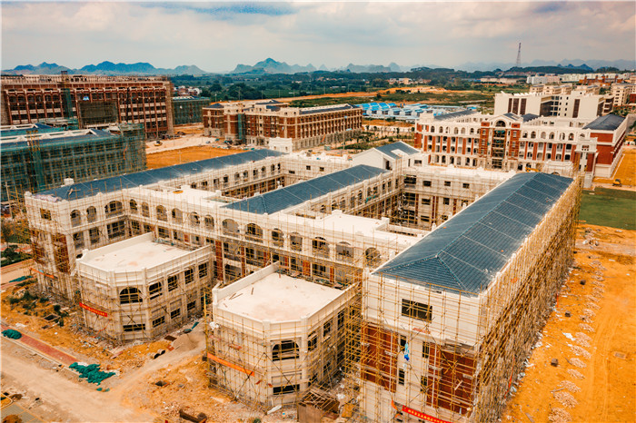 武鸣新校区建设武鸣新show十