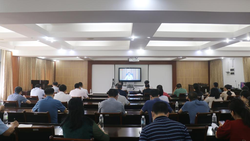 我校参加高校疫情防控安全稳定工作调度会